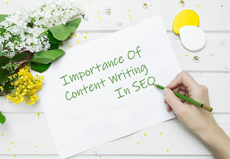 content writing is important for SEO